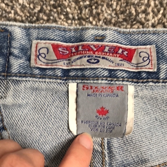 Silver Jeans Vintage Flare Button Fly 29x33 - Picture 9 of 16